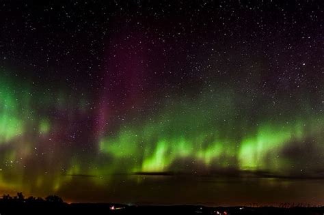 Aurora Borealis From North Dakota North Dakota See The Northern