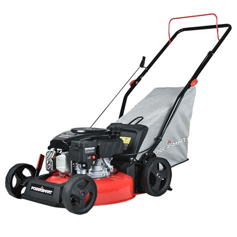 If your view reveals any inconsistencies in ground cover, then dethatch before using an aerator. PowerSmart DB8617P 17 in. 3-in-1 Gas Push Lawn Mower - Walmart.com - Walmart.com