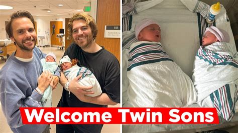 Youtuber Shane Dawson And Husband Ryland Adams Welcome Twin Sons Via