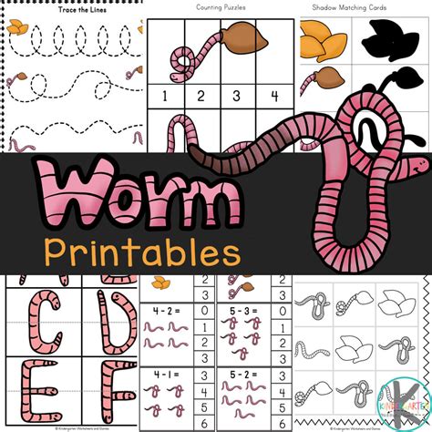Inchworm Coloring Pages Kids