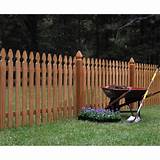 Pictures of Wood Fence Installation Lowes