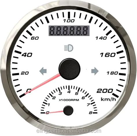 2020 New Style Speed Rev Counter 2 In1 Gps Speedometer 200km