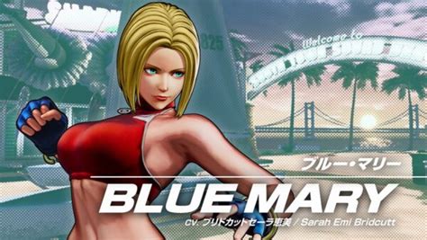 king of fighters xv blue mary trailer
