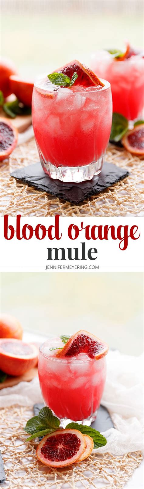 Blood Orange Mule Delicious Drink Recipes