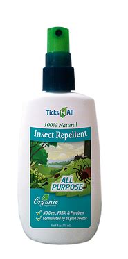 All natural insect repellent, organic, tick, mosquitoe,flea, biting ...