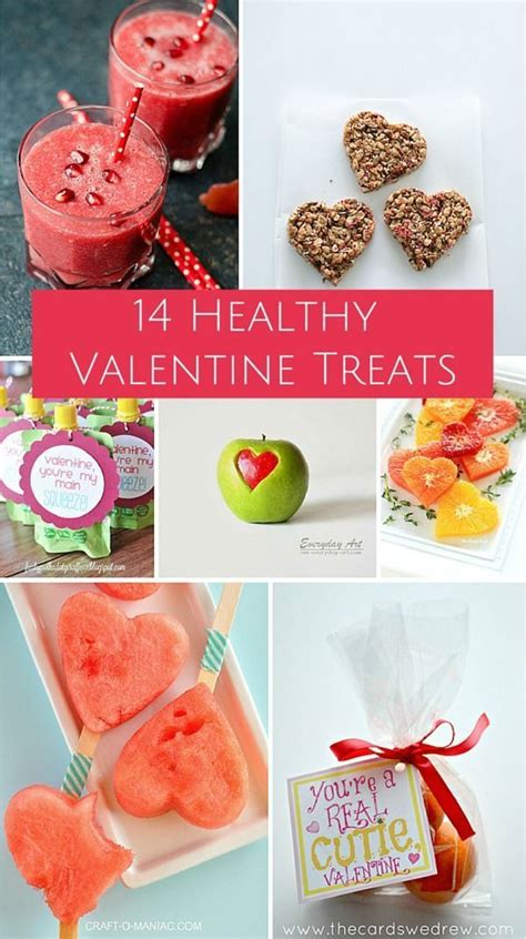 14 Healthy Valentine Treats Healthy Valentines Treats Valentines