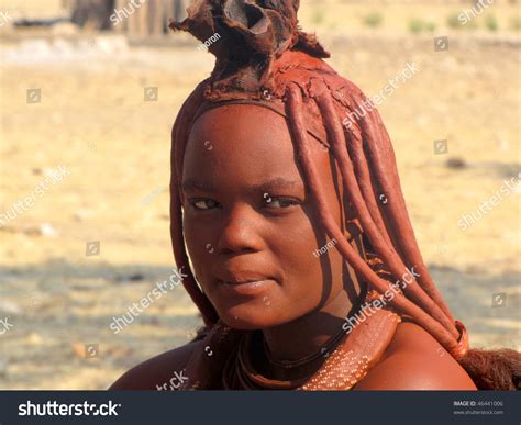 Namibia Kaokoveld August 29 Young Himba Women In The Village Near