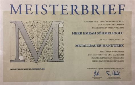 Nachdem söhmelioglu 2014 seinen meister in metallbau gemacht hatte, nannte er seine firma von es montageservice in es metallbau um. Es Metallbau Söhmelioglu Mauern : Es Metallbau Söhmelioglu ...