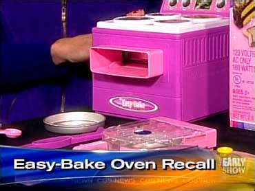 Easy Bake Ovens Recalled Again Cbs News