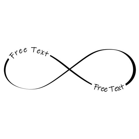 Free Infinity Symbol With Text