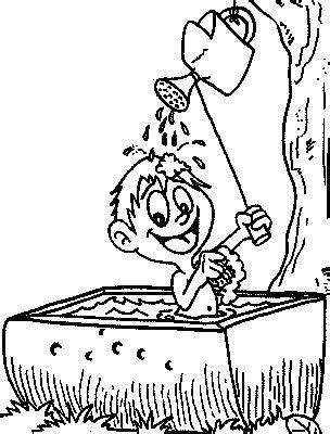 27+ dibujos para colorear de niños bañandose en la ducha pics.portal escuela colorear nino banandose con su patito de hule. Bano Dibujos Para Colorear - Dibujos1001.com