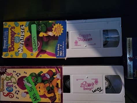 Barney Barney In Outer Space Vhs 1998 3 Barney Movie Lot