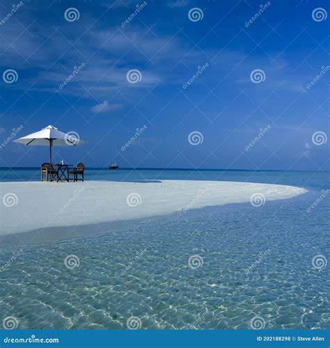 Tropical Paradise In The Maldives Stock Photo Image Of Calm South