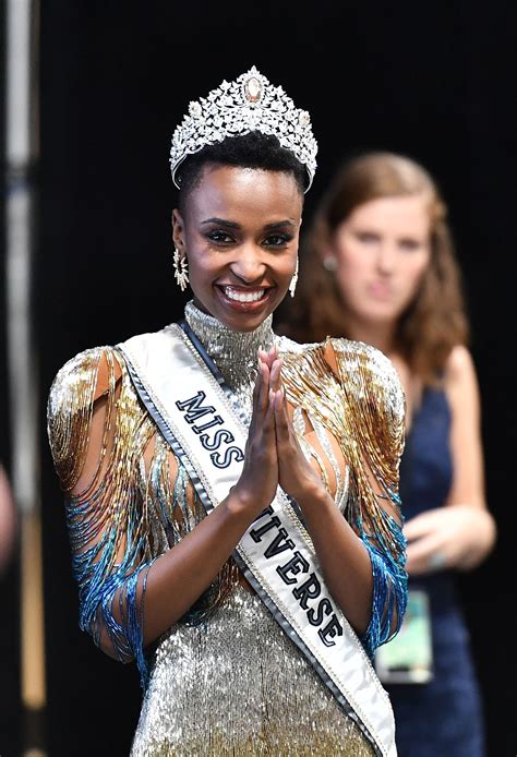 Miss Universe Zozibini Tunzi Reveals Friends Initially Tried To Persuade Her To Wear A Wig Or
