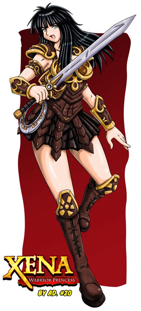 xena warrior princess by konsennin on deviantart