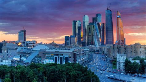 Moscow International Business Center Russia © Nikolay