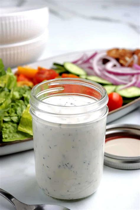 Dairy Free Ranch Dressing Recipe Vegan In The Freezer