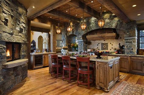53 Sensationally Rustic Kitchens In Mountain Homes Western Kitchen