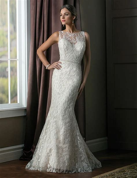 Expensive Luxurious Beaded Lace Mermaid Wedding Dresses Vintage Country