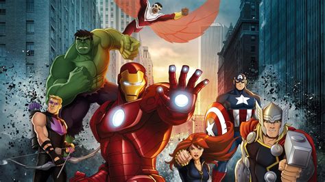 Hulk Thor Iron Man Tv Show 1080p Falcon Marvel Comics Hawkeye
