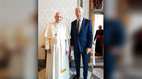 Bidens Vatican Meeting With Pope Francis Runs Into Overtime Boston