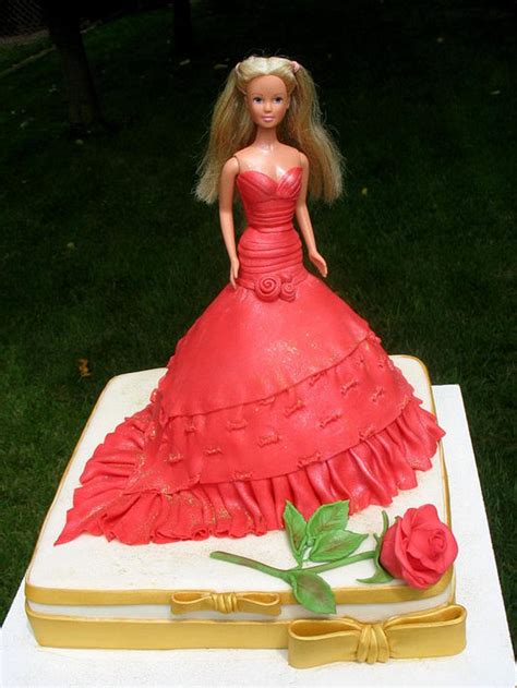 Barbie Cake Decorated Cake By Alena Cakesdecor
