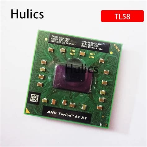 Hulics Amd Turion 64 X2เทคโนโลยีมือถือ Tl 58 Tl 58 Tl58 19 Ghz Dual