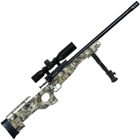 Crickett Cpr Complete Kryptek Camo With Scope Package Blued Bolt Action