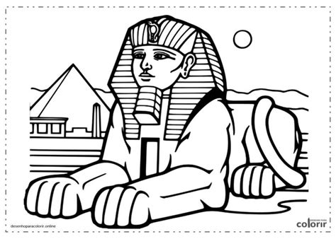 Celebra O No Egito Antigo Desenho Para Colorir Imprima Gr Tis The