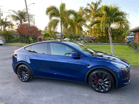 Deep Blue Metallic Model Y Picture Thread Tesla Motors Club