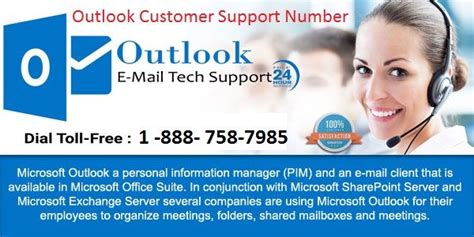 Outlook Customer Support Number 1 888 758 7985 At Your Doorstep