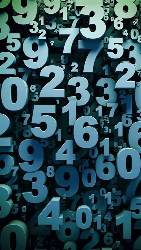 Numbers Wallpapers Top Free Numbers Backgrounds Wallpaperaccess