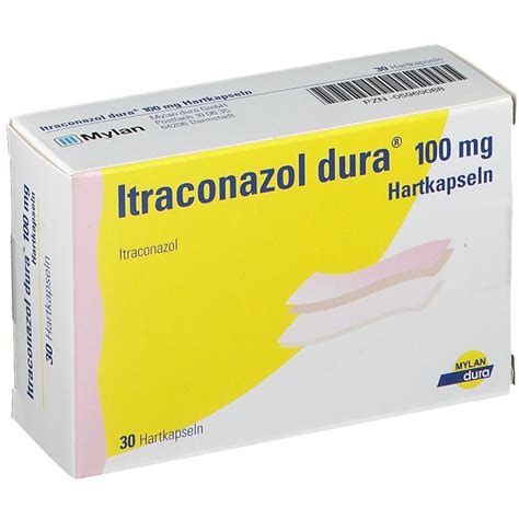 O itraconazol cápsula é indicado no tratamento de infecções fúngicas, também conhecidas por micoses dos olhos, boca, unhas, pele. Itraconazol dura® 100 mg 30 St - shop-apotheke.com