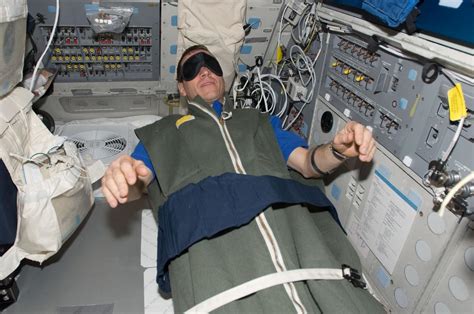 How Astronauts Sleep In Space