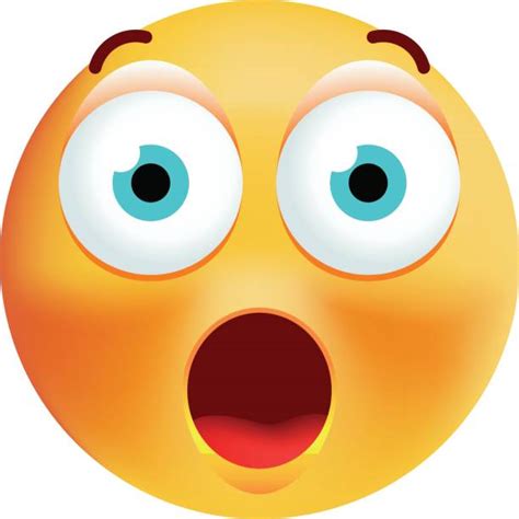 Shocked Emoji Emoticon Icon Emotion Surprised Surpris