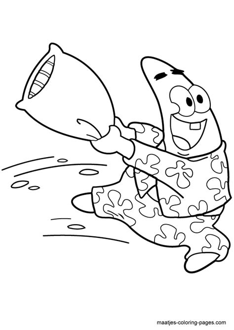 16 Patrick Star Coloring Pages Just Kids