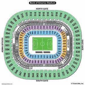 Bank Of America Stadium Seating Chart Seating Charts Tickets