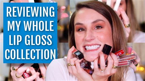 Best Worst Lip Glosses Reviewing My Huge Lip Gloss Collection Youtube