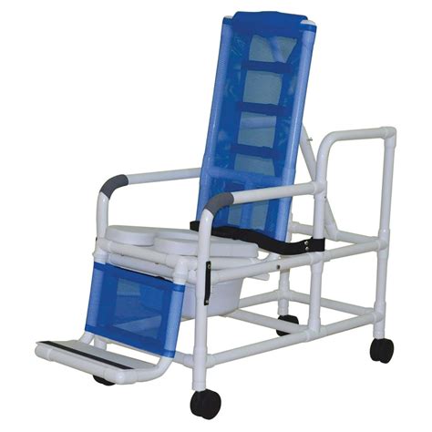 Mjm International 193 Tis Sq Pail Tilt N Space Reclining Shower Chair