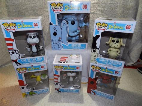 Funko Pop Books Seuss Horton Toy Figure Dr Quality Merchandise Free