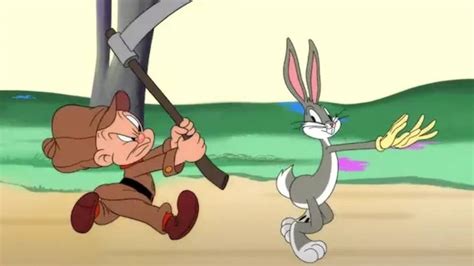 No Guns For Elmer Fudd Yosemite Sam In New Looney Tunes Cartoon Cna