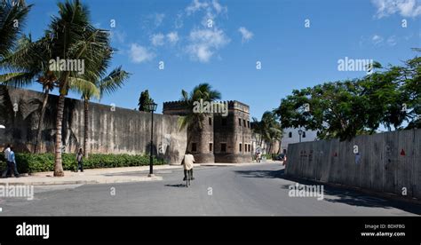 Old Fort Stonetown Zanzibar Tanzania Africa Stock Photo Alamy