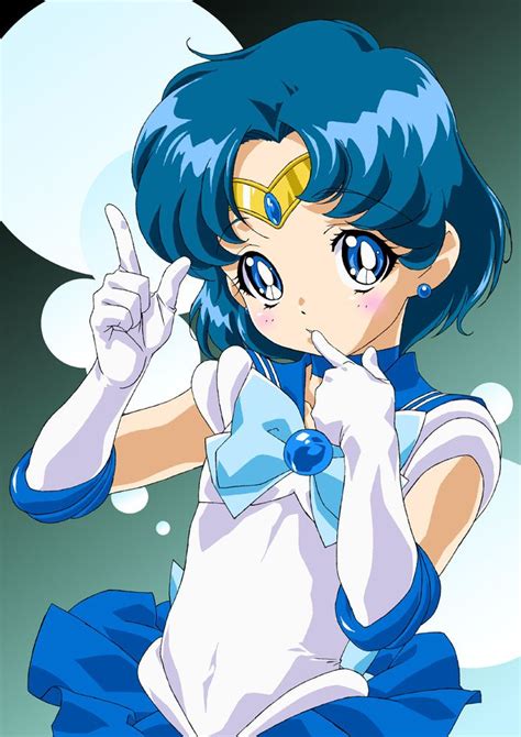 Sailor Moon Young Blue Hair Anime Me Anime Frases