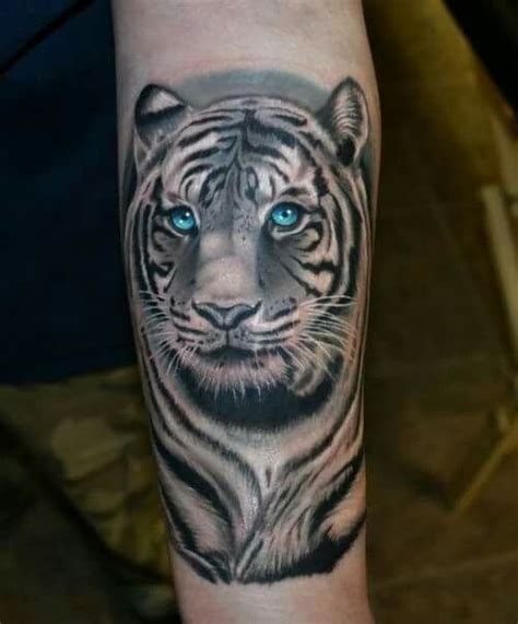 Beautiful White Tiger Tattoo White Tiger Tattoo Tiger Tattoo Tiger