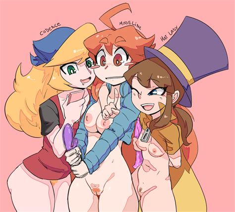Rule 34 3girls A Hat In Time Aged Up Areolae Bard Bot Blonde Hair