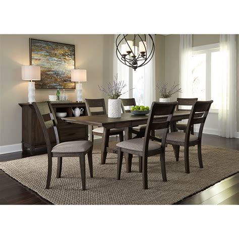 Liberty Furniture Double Bridge 152 Cd Dining Room Group 8 Dining Room