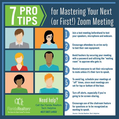 7 Pro Tips For Zoom Meetings Florida Realtors Marketing Resources