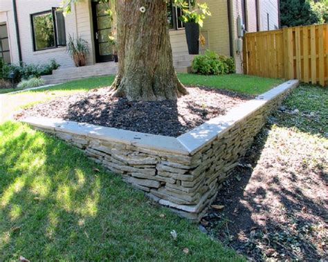 Great Tips Of How To Build Stacked Stone Walls In The Garden Top Dreamer