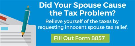 Irs Innocent Spouse Tax Relief Alg Tax Solutions