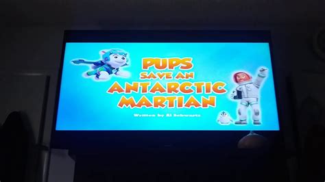 pups save an antarctic martian title card youtube